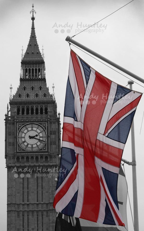 Big Ben and Union Flag
