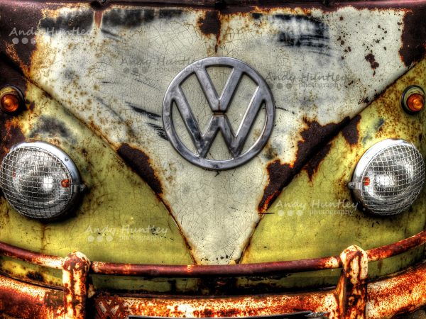 Front of VW Camper van
