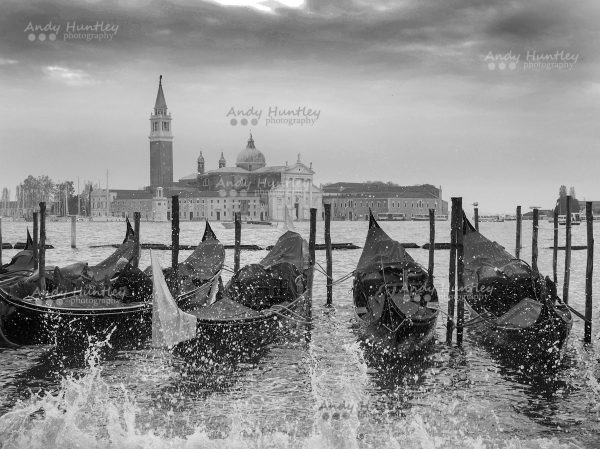 Venice Gondolas on the Waterfront